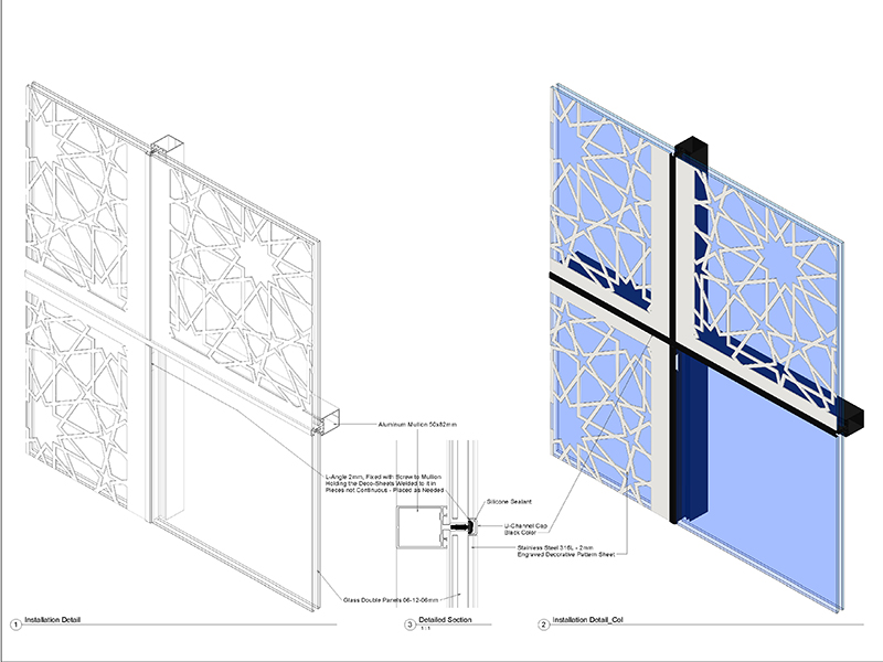 Luggage Lockers Cladding — Haram, Makkah